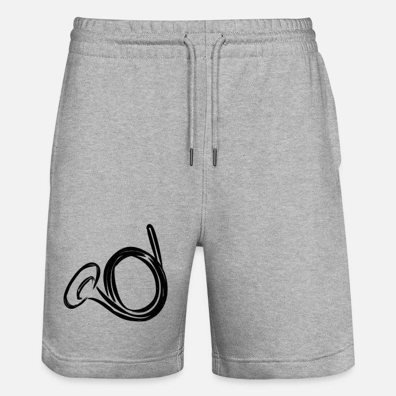 Clairon - Short de jogging bio TRAINER Stanley/Stella unisexe - gris chiné