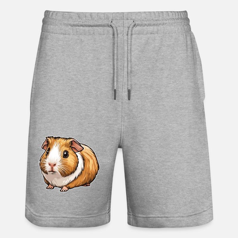 cobaye - Short de jogging bio TRAINER Stanley/Stella unisexe - gris chiné