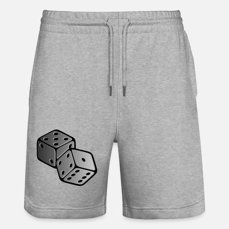 Cube - Short de jogging bio TRAINER Stanley/Stella unisexe - gris chiné