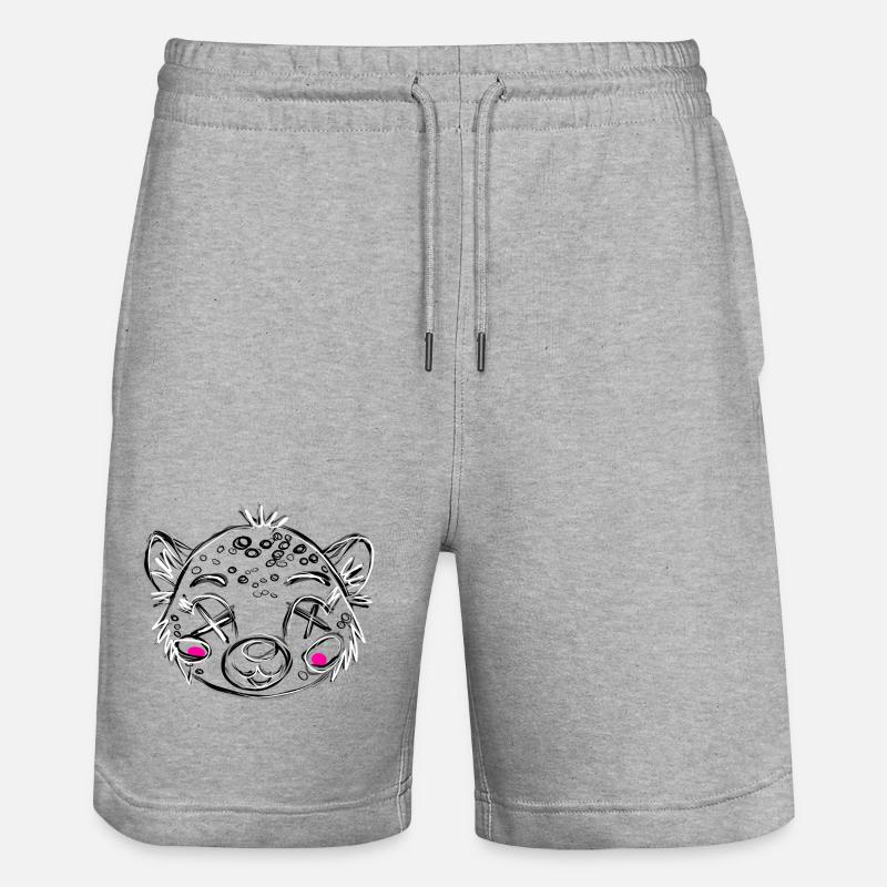 Leo Gray mort - Short de jogging bio TRAINER Stanley/Stella unisexe - gris chiné