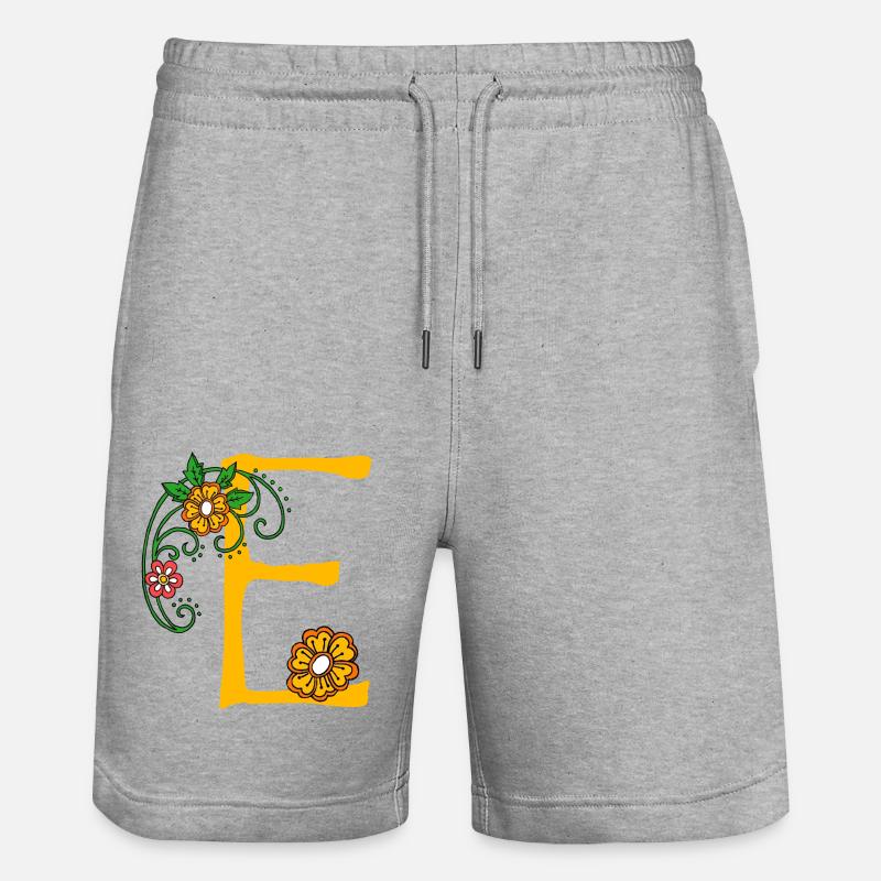 Fleur 30 E - Short de jogging bio TRAINER Stanley/Stella unisexe - gris chiné