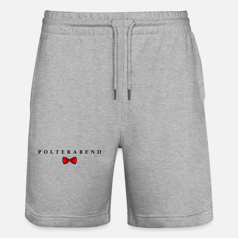 Enterrement de vie de garçon - Short de jogging bio TRAINER Stanley/Stella unisexe - gris chiné