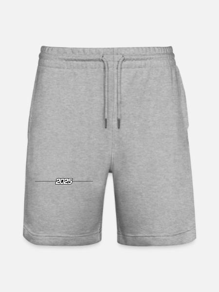 Année 2025 - Short de jogging bio TRAINER Stanley/Stella unisexe - gris chiné