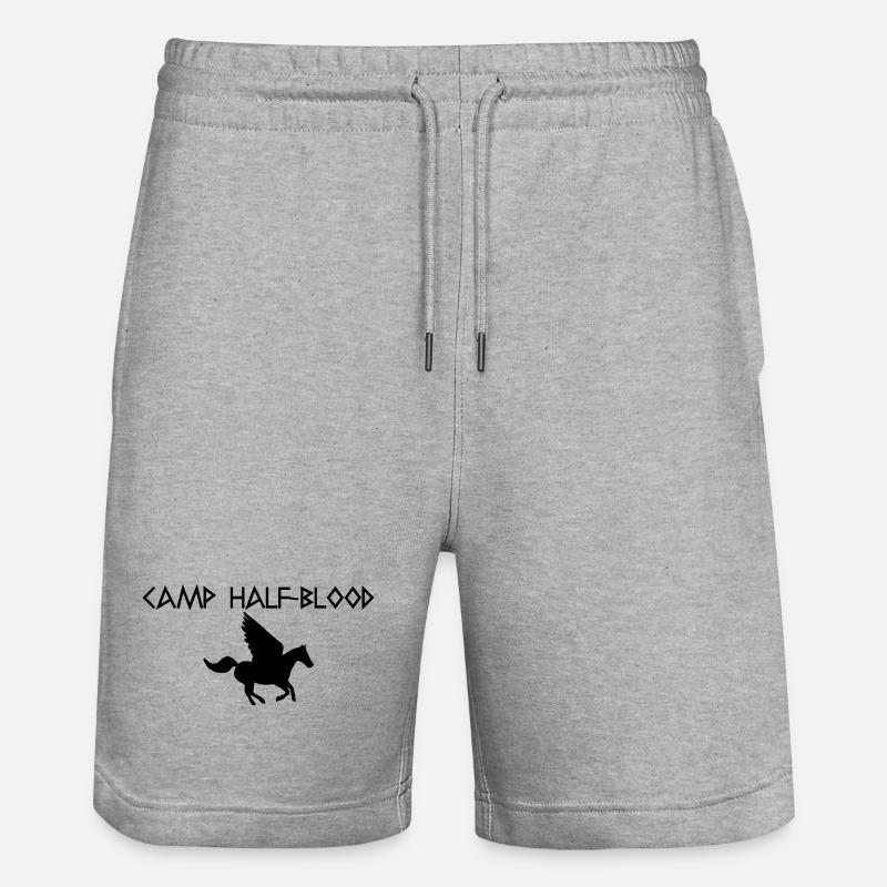 Graphique du camp - Short de jogging bio TRAINER Stanley/Stella unisexe - gris chiné