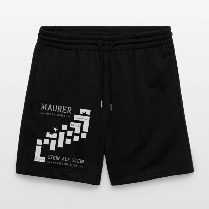 Mur Construction Construction Maison Constructeur Short de jogging bio TRAINER Stanley/Stella unisexe