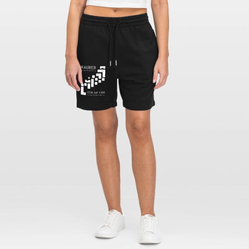 Mur Construction Construction Maison Constructeur Short de jogging bio TRAINER Stanley/Stella unisexe