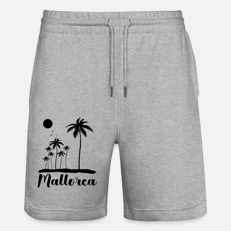 Majorque 1 - Short de jogging bio TRAINER Stanley/Stella unisexe - gris chiné