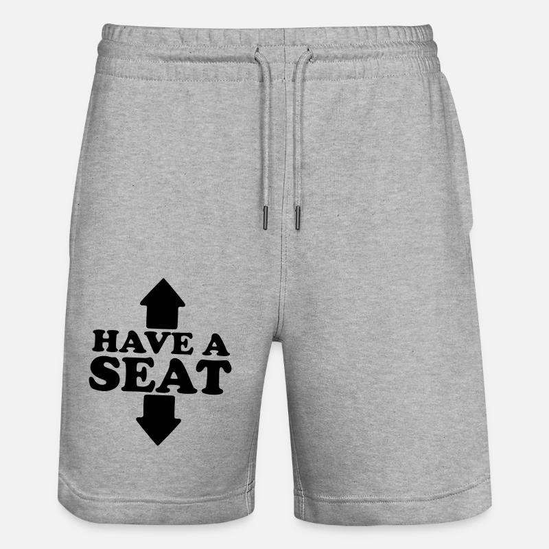 habe eine - Stanley/Stella Unisex Bio Joggingshorts Trainer  - Grau meliert