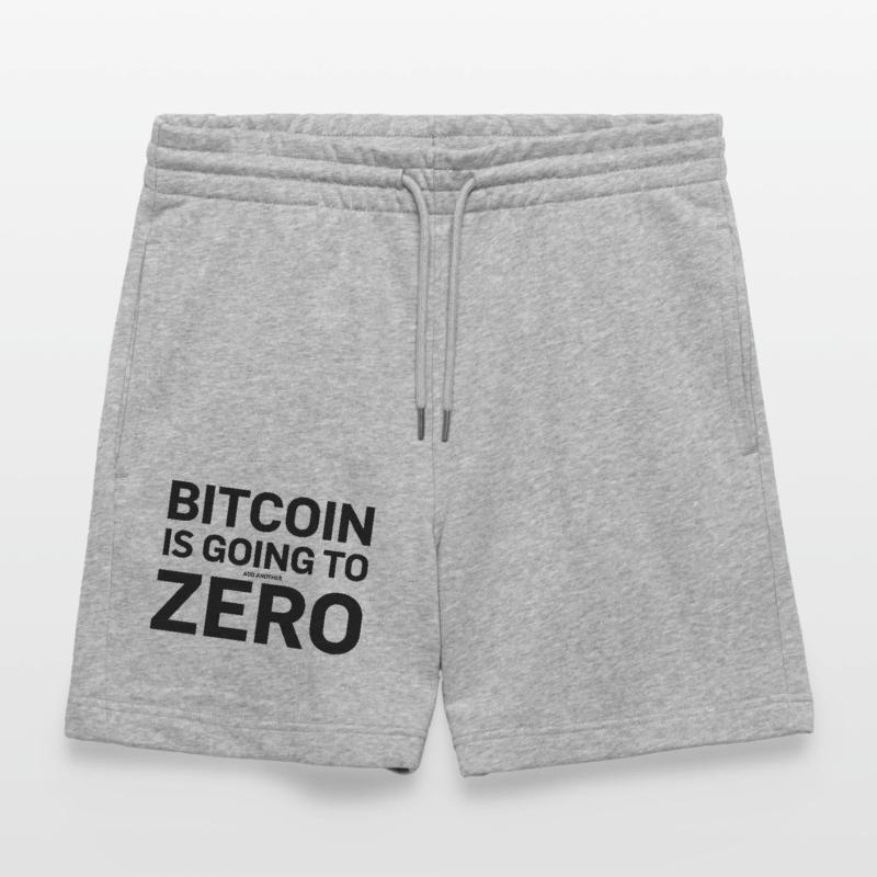 Bitcoin Sprüche Bitcoin wird noch eine Null Stanley/Stella Unisex Bio Joggingshorts Trainer 