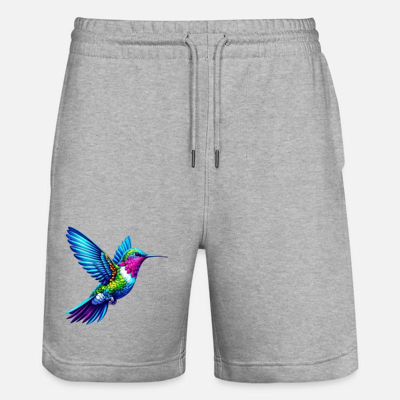 Colibri - Short de jogging bio TRAINER Stanley/Stella unisexe - gris chiné