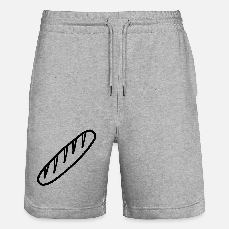 baguette - Short de jogging bio TRAINER Stanley/Stella unisexe - gris chiné