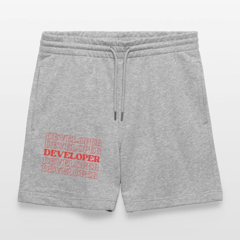 Développeur Programmeur Codeur Codeur Ingénieur logiciel Short de jogging bio TRAINER Stanley/Stella unisexe