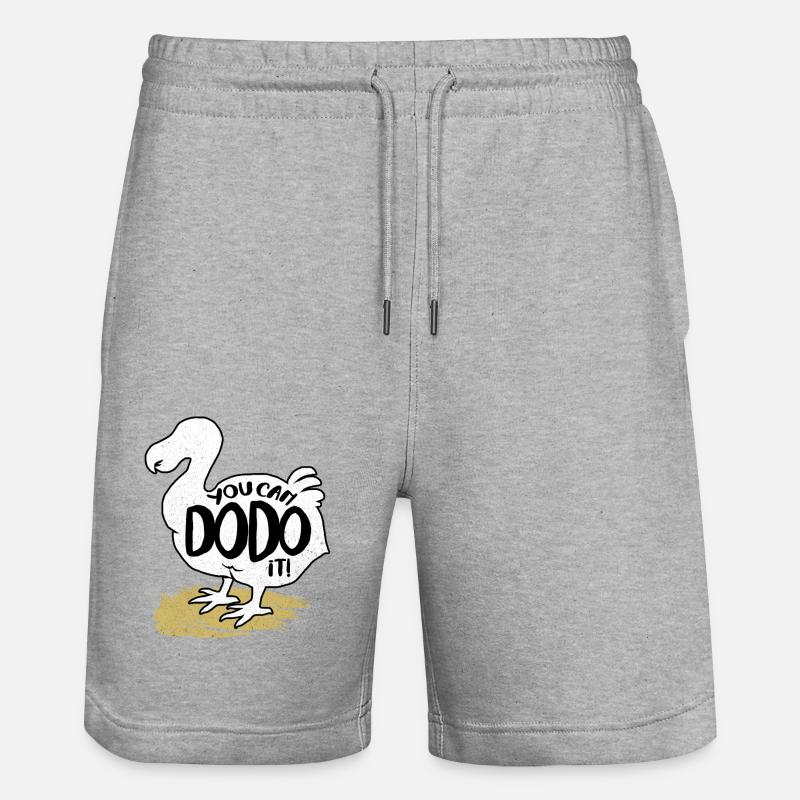 Dodo - Short de jogging bio TRAINER Stanley/Stella unisexe - gris chiné