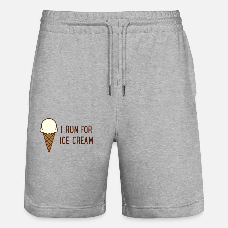 course - Short de jogging bio TRAINER Stanley/Stella unisexe - gris chiné