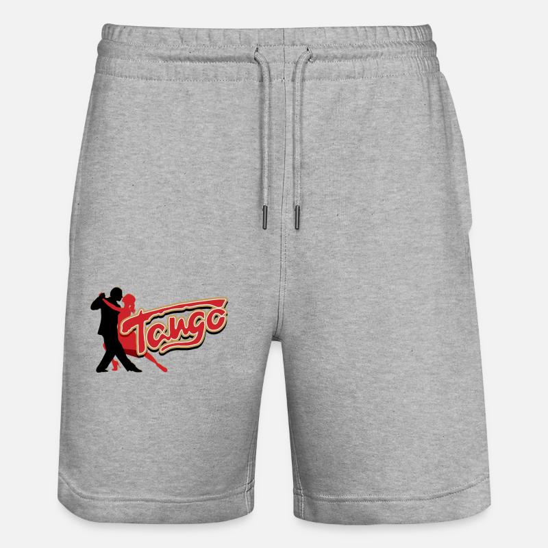Tango, Tango Tänzer - Short de jogging bio TRAINER Stanley/Stella unisexe - gris chiné