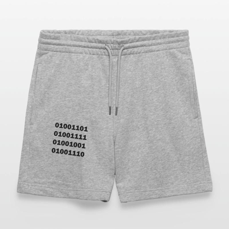 Binary code MOIN Stanley/Stella Trainer Unisex Organic Jogging Shorts
