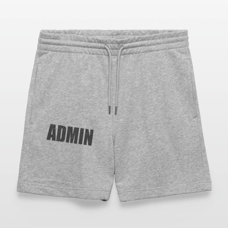 admin programmer Linux IT gift idea Stanley/Stella Trainer Unisex Organic Jogging Shorts