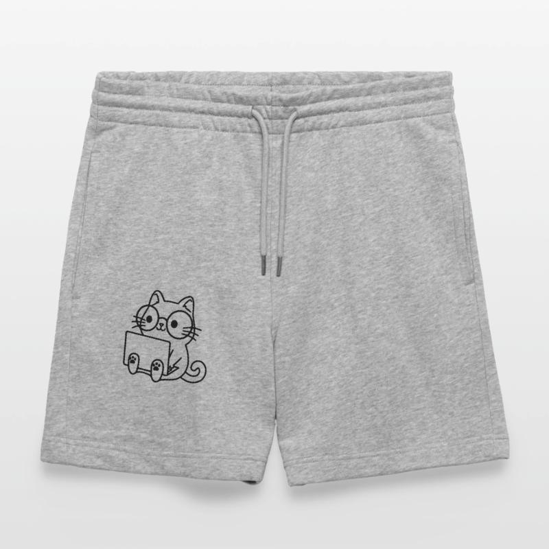 Programmierer Coding Nerd Katze Short de jogging bio TRAINER Stanley/Stella unisexe