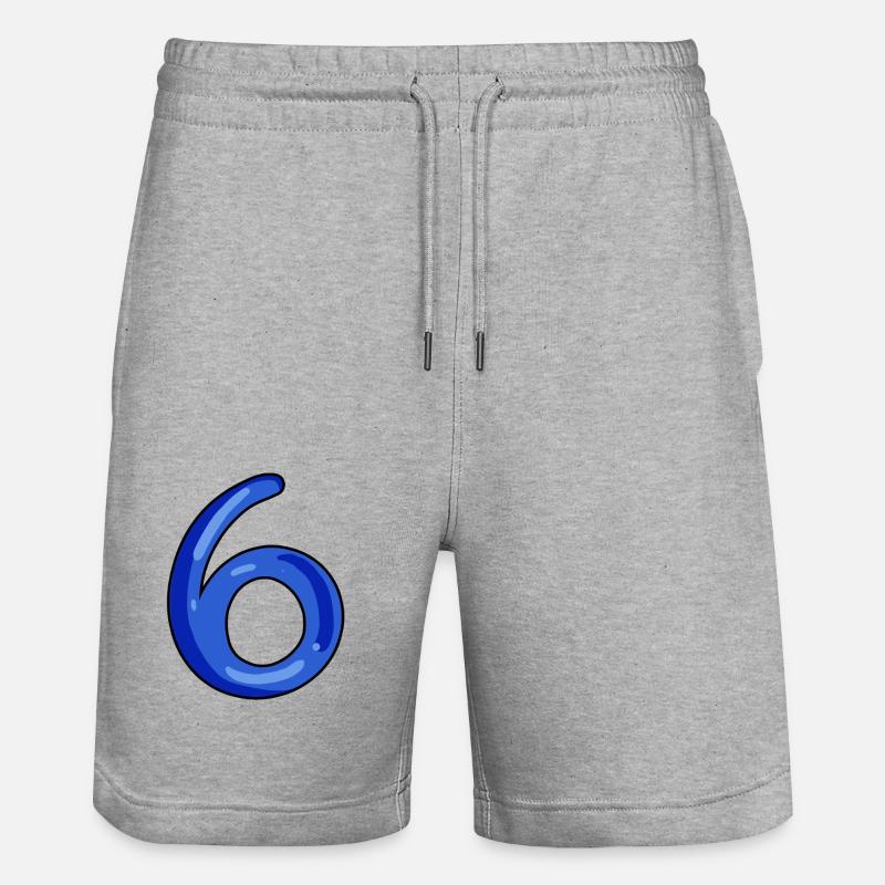 6 - Short de jogging bio TRAINER Stanley/Stella unisexe - gris chiné