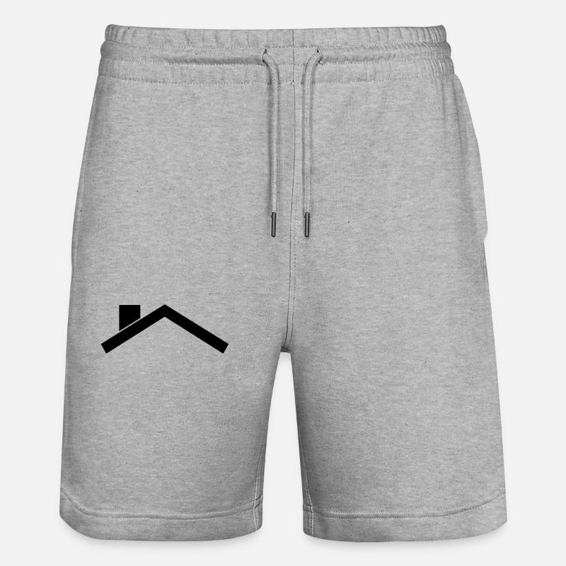 Maison toit - Short de jogging bio TRAINER Stanley/Stella unisexe - gris chiné