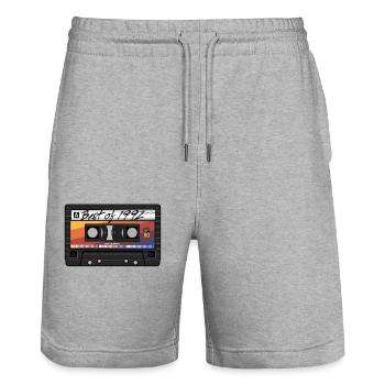 Best Of 1992 Mixtape Cassette 90s Party Mix - Short de jogging bio TRAINER Stanley/Stella unisexe - gris chiné - Devant - Nik (191cm) & Marisol (170cm)