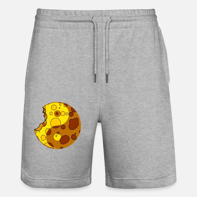 Fromage Yin Yang - Short de jogging bio TRAINER Stanley/Stella unisexe - gris chiné