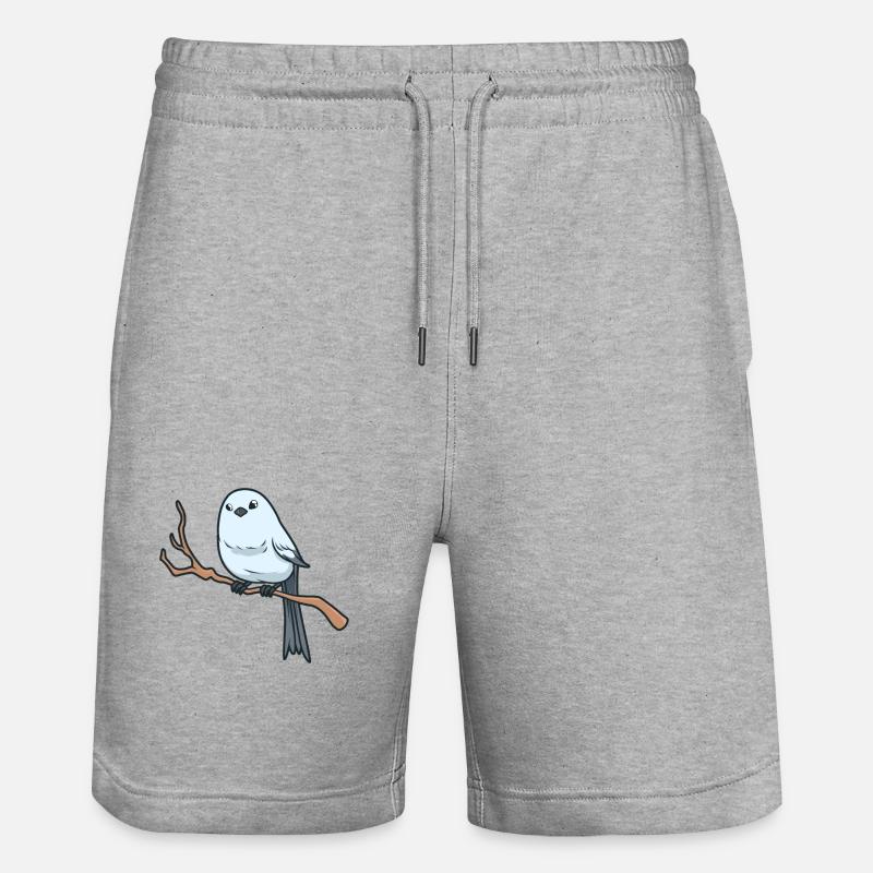 Queue Kawaii - Short de jogging bio TRAINER Stanley/Stella unisexe - gris chiné