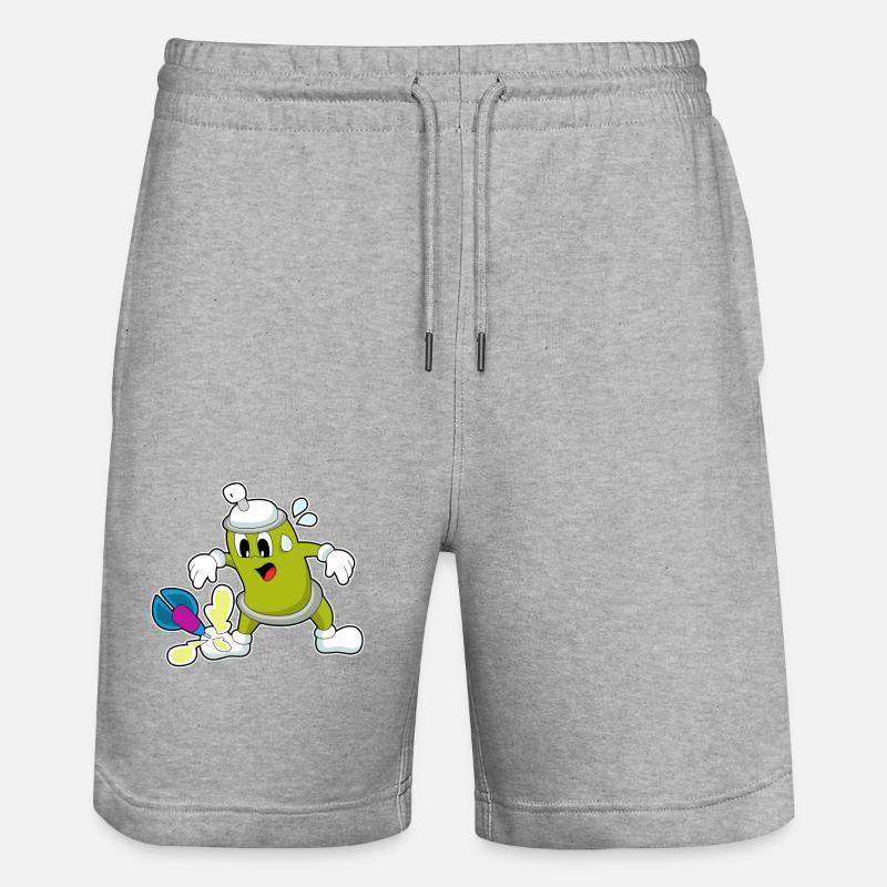 Ice Spray Dart Dart - Short de jogging bio TRAINER Stanley/Stella unisexe - gris chiné