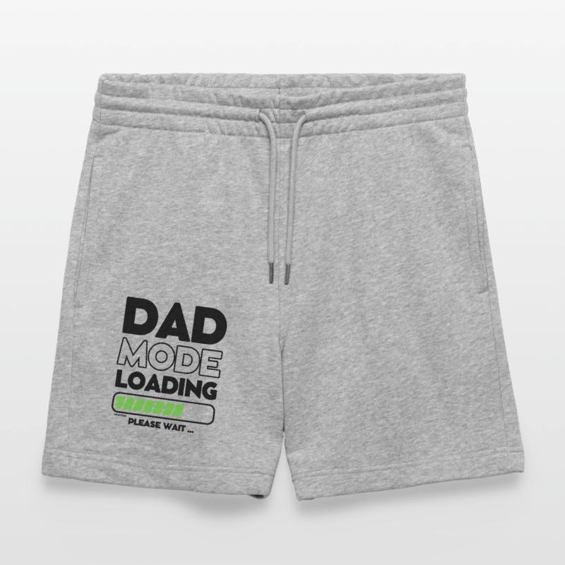 Loading soon daddy - DAD mode loading Stanley/Stella Trainer Unisex Organic Jogging Shorts