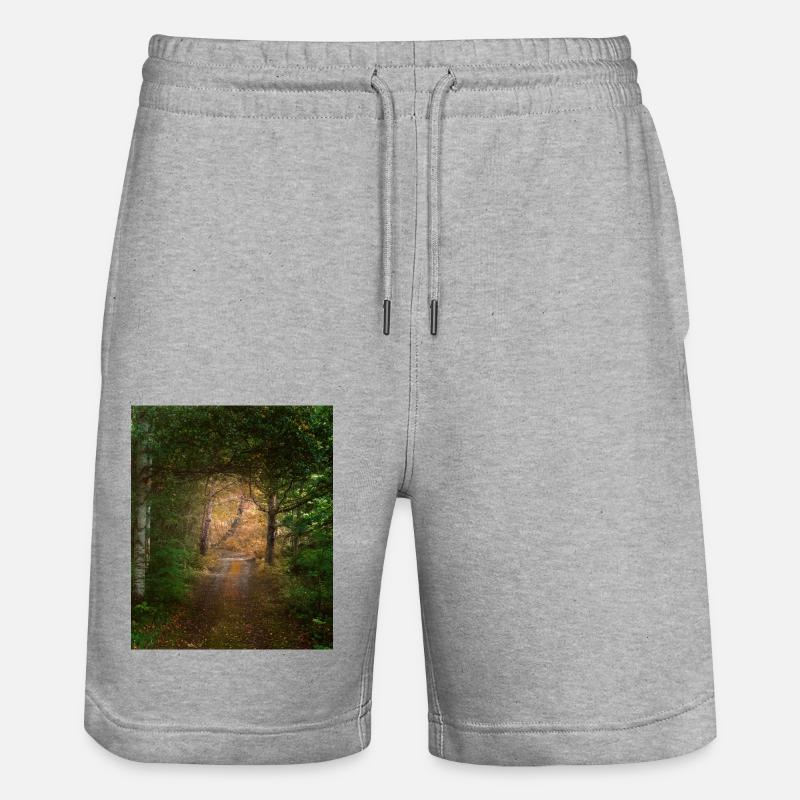 Foresta - Pantaloncini da jogger ecologici unisex Trainer di Stanley/Stella - grigio melange