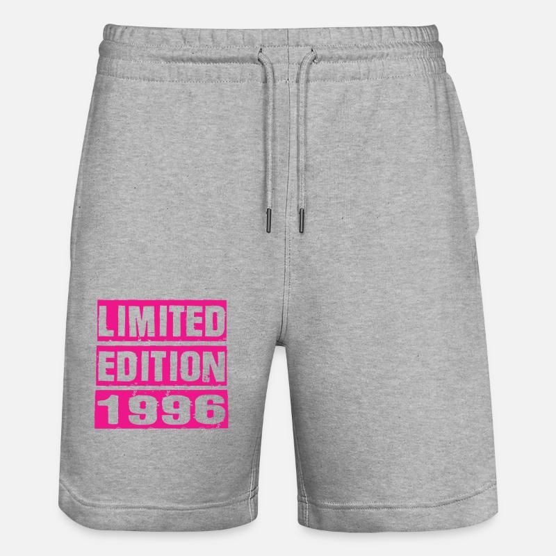 Édition limitée 1996 - Short de jogging bio TRAINER Stanley/Stella unisexe - gris chiné