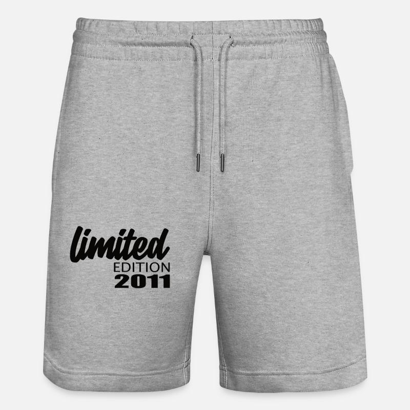 Édition Limitée 2011 - Short de jogging bio TRAINER Stanley/Stella unisexe - gris chiné