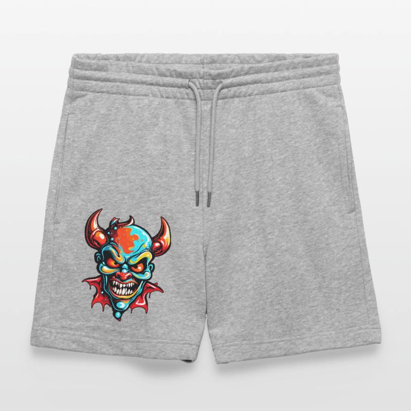 Devil / Hell / Horror / Devilish / Evil Stanley/Stella Trainer Unisex Organic Jogging Shorts
