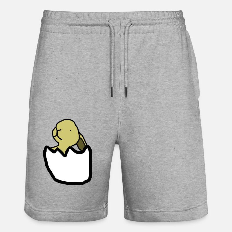 Lapin Lapin - Short de jogging bio TRAINER Stanley/Stella unisexe - gris chiné
