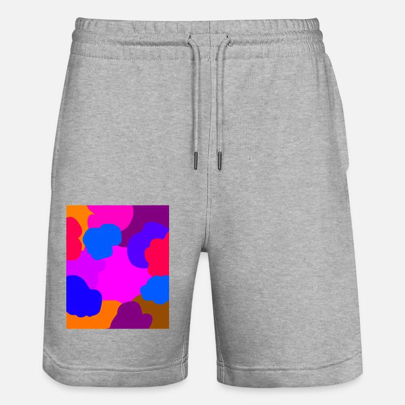 Nuage - Short de jogging bio TRAINER Stanley/Stella unisexe - gris chiné