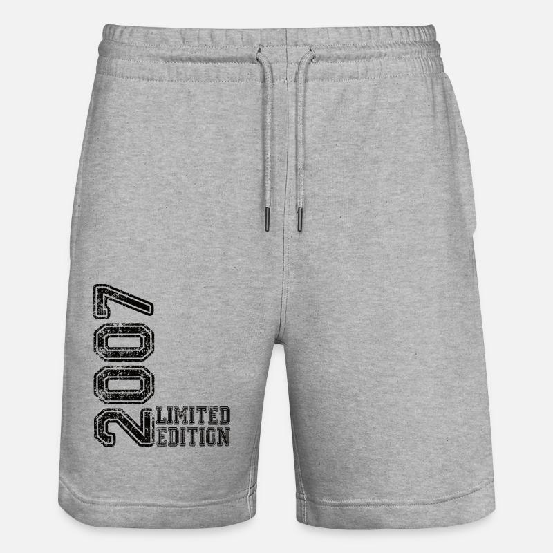 Edition limitée 2007 - Short de jogging bio TRAINER Stanley/Stella unisexe - gris chiné