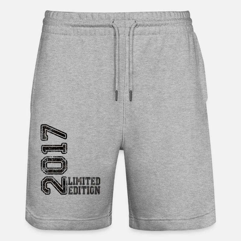 Édition limitée 2017 - Short de jogging bio TRAINER Stanley/Stella unisexe - gris chiné