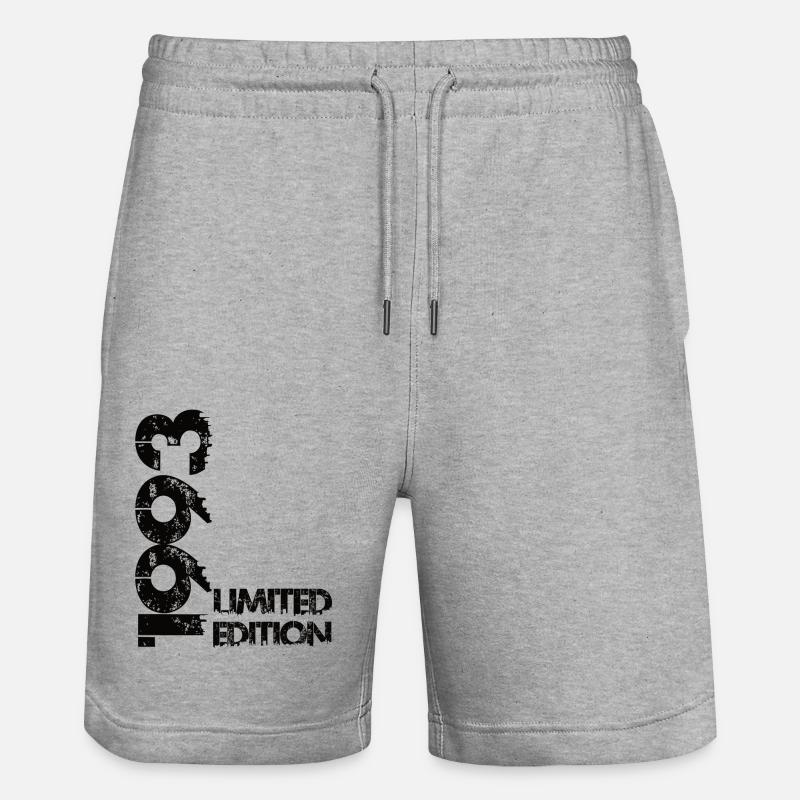 Edition limitée 1993 - Short de jogging bio TRAINER Stanley/Stella unisexe - gris chiné