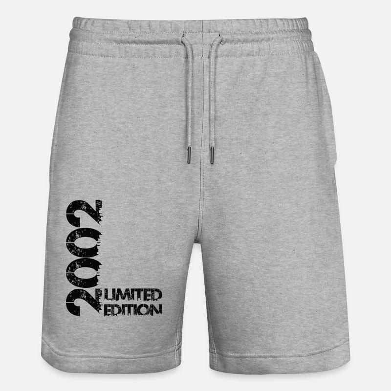 Édition limitée 2002 - Short de jogging bio TRAINER Stanley/Stella unisexe - gris chiné