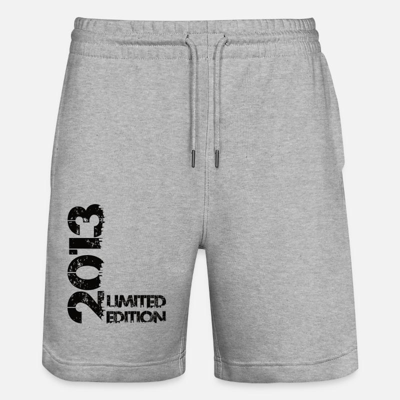 Edition Limitée 2013 - Short de jogging bio TRAINER Stanley/Stella unisexe - gris chiné