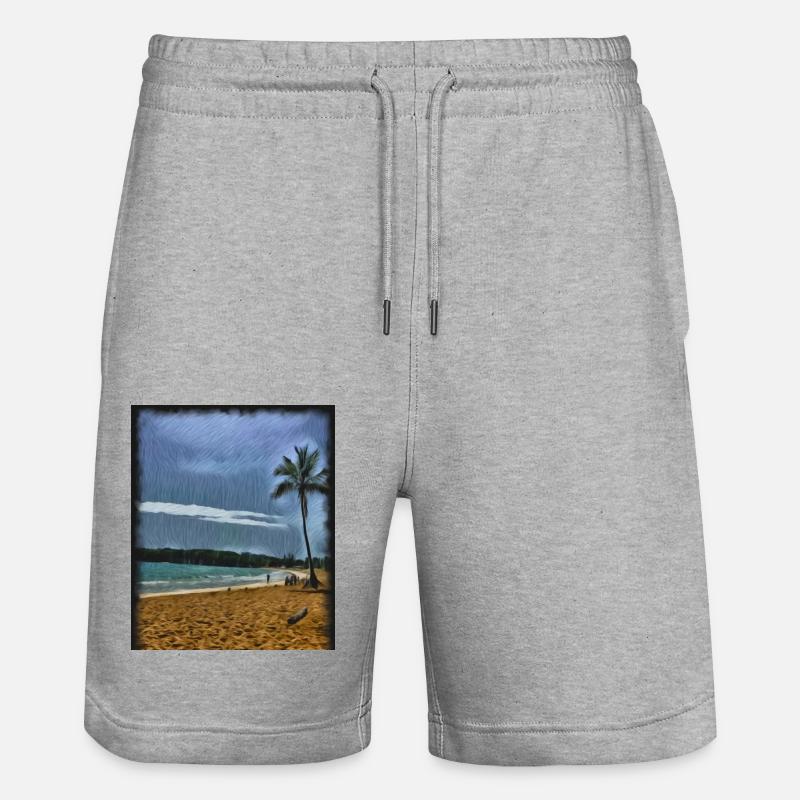 Détente - Short de jogging bio TRAINER Stanley/Stella unisexe - gris chiné