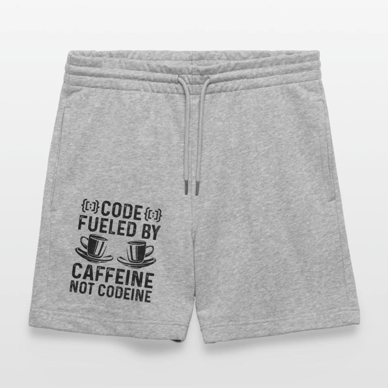 Café Codage Programmeur Codeur Développeur Nerd Coff Short de jogging bio TRAINER Stanley/Stella unisexe