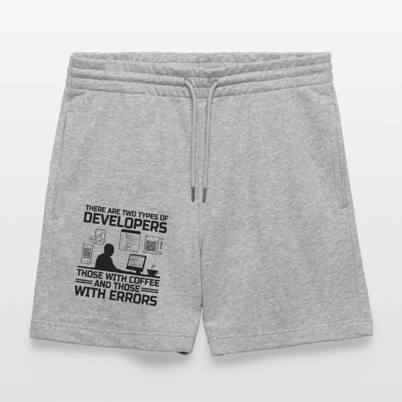 Café Codage Programmeur Codeur Développeur Nerd Coff Short de jogging bio TRAINER Stanley/Stella unisexe