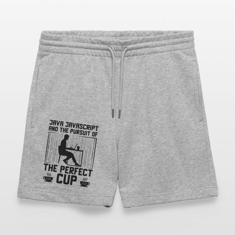 Kaffee-Codierung Programmierer Programmierer Entwickler Nerd Coff Stanley/Stella Unisex Bio Joggingshorts Trainer 