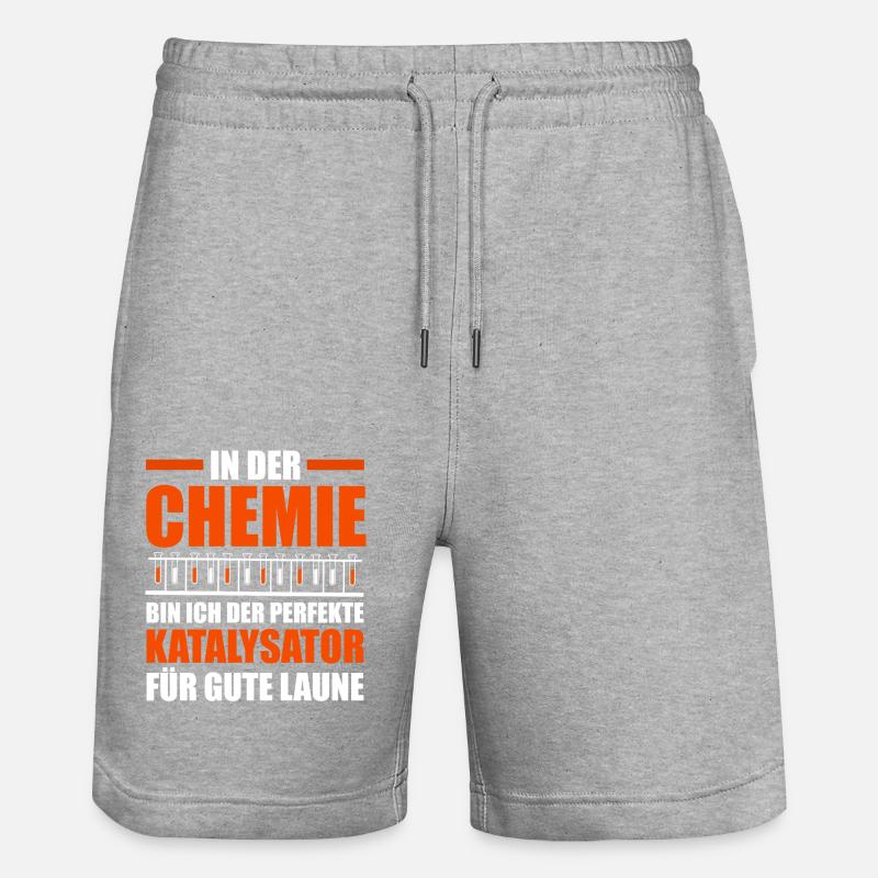Chimiste Sciences Physique Chimie - Short de jogging bio TRAINER Stanley/Stella unisexe - gris chiné