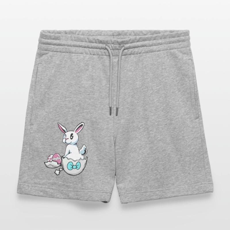 Easter Easter Bunny Eggshell Easter Eggs Child Eggs Egg Stanley/Stella Trainer Unisex Organic Jogging Shorts