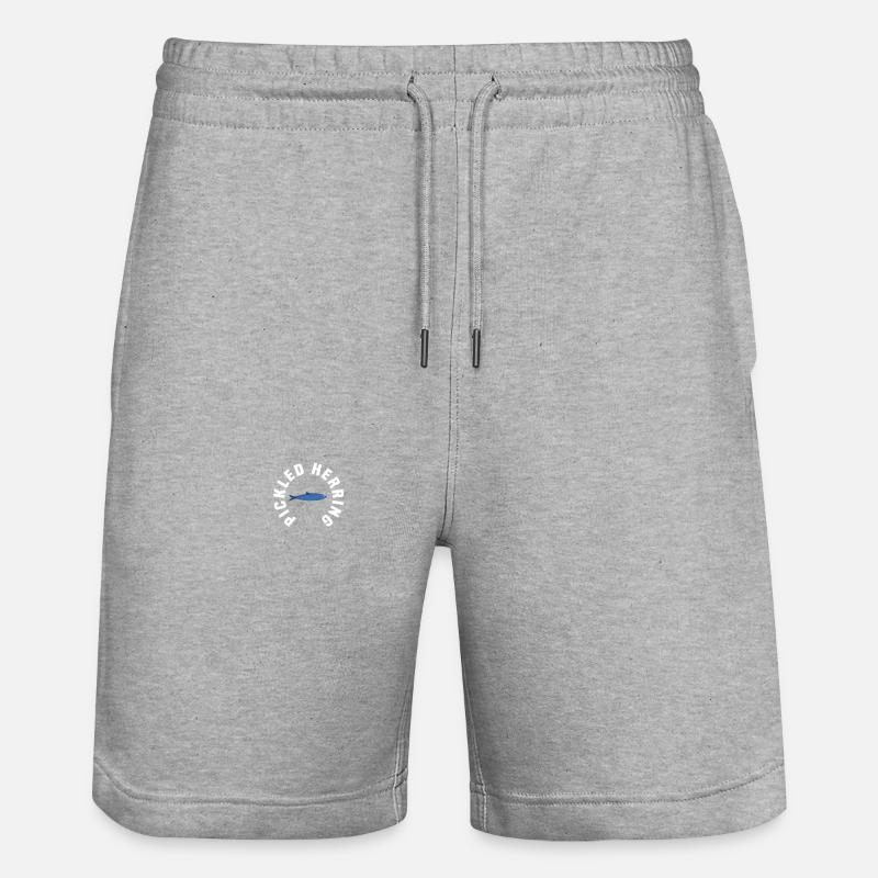 Hareng mariné - Short de jogging bio TRAINER Stanley/Stella unisexe - gris chiné