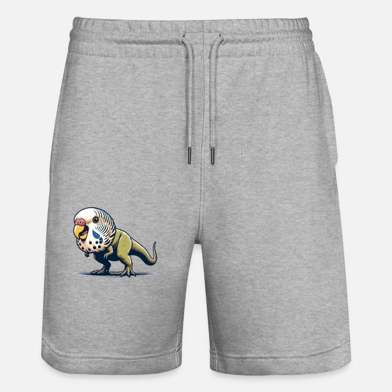 Perruche T-Rex - Short de jogging bio TRAINER Stanley/Stella unisexe - gris chiné