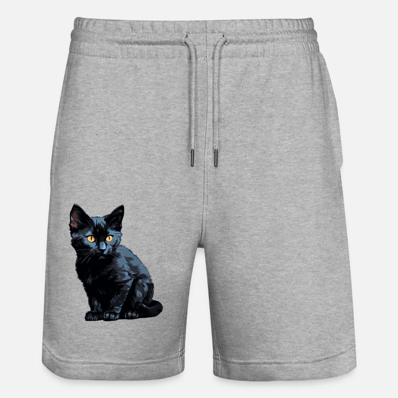 Chat de Bombay Bombay Katze - Short de jogging bio TRAINER Stanley/Stella unisexe - gris chiné