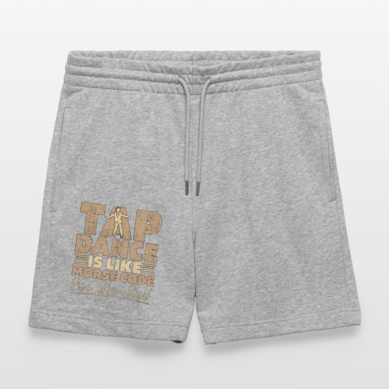 Tap Dance Is Like Morse Code Dancing Tap Dancer Stanley/Stella Trainer Unisex Organic Jogging Shorts